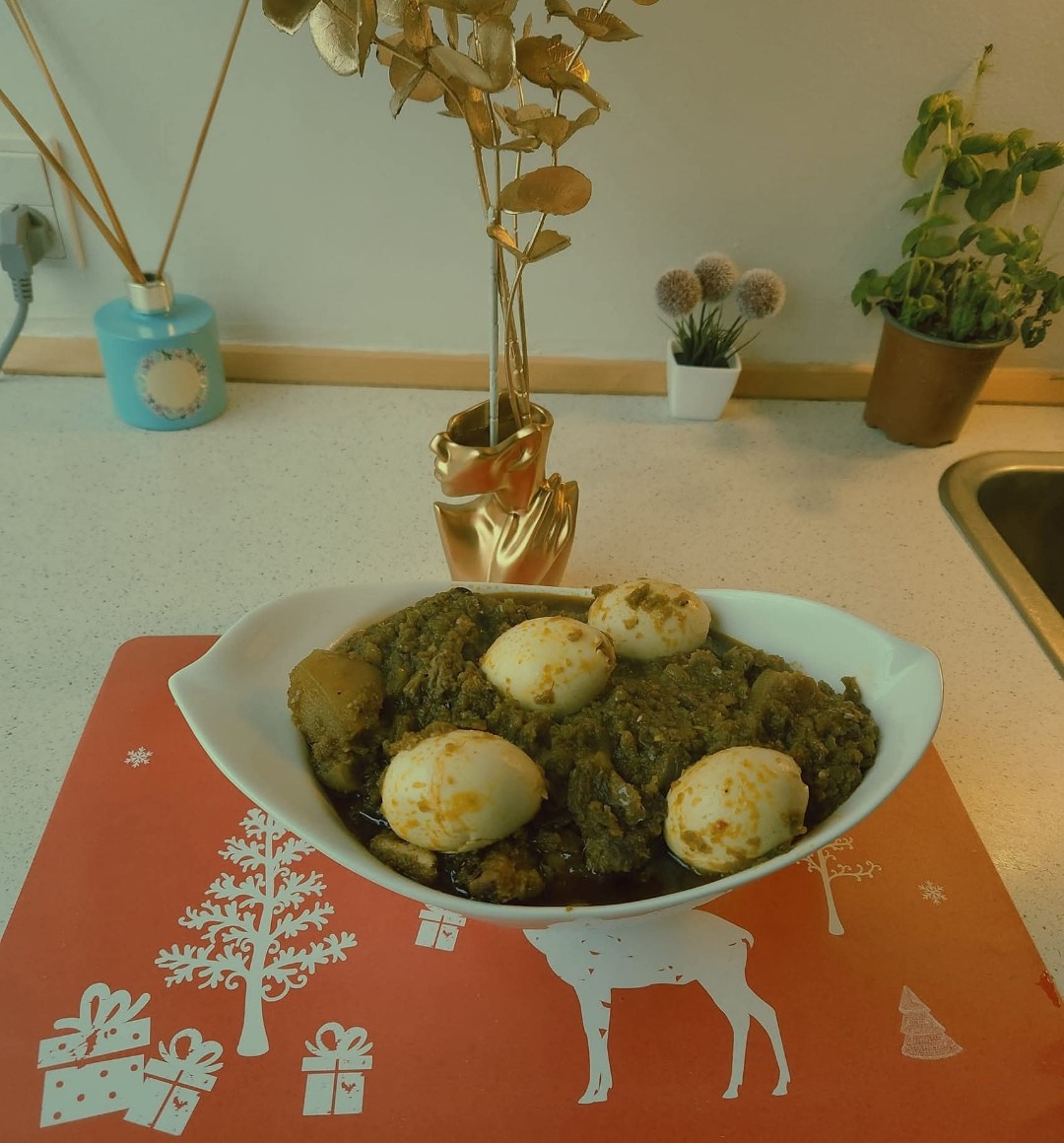 Green bell pepper sauce