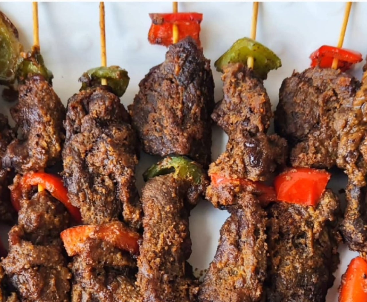 Beef kebabs